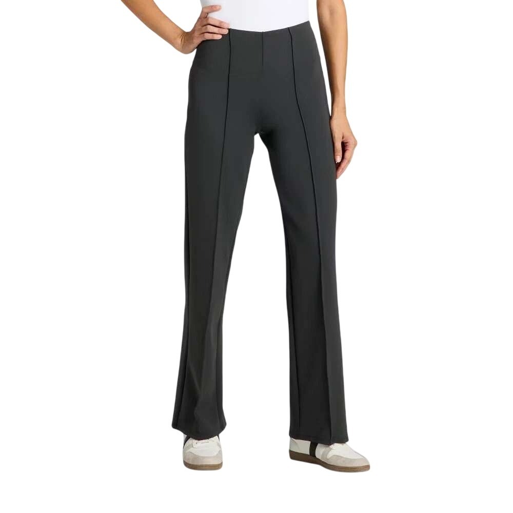 All in Motion Women's Black High Rise Straight Leg Tight Fit Pants Size Large